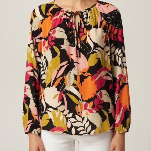 Tops - Floral Print Women's Top